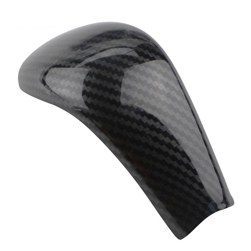 For Nissan Rogue/ X-Trail (T32) 2014-2016 Automatic Car Gear Shift Knob Cover Trim Carbon Fiber Look ABS Accessories