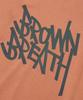 BROWNBREATH Pigment Tag Tee - Orange