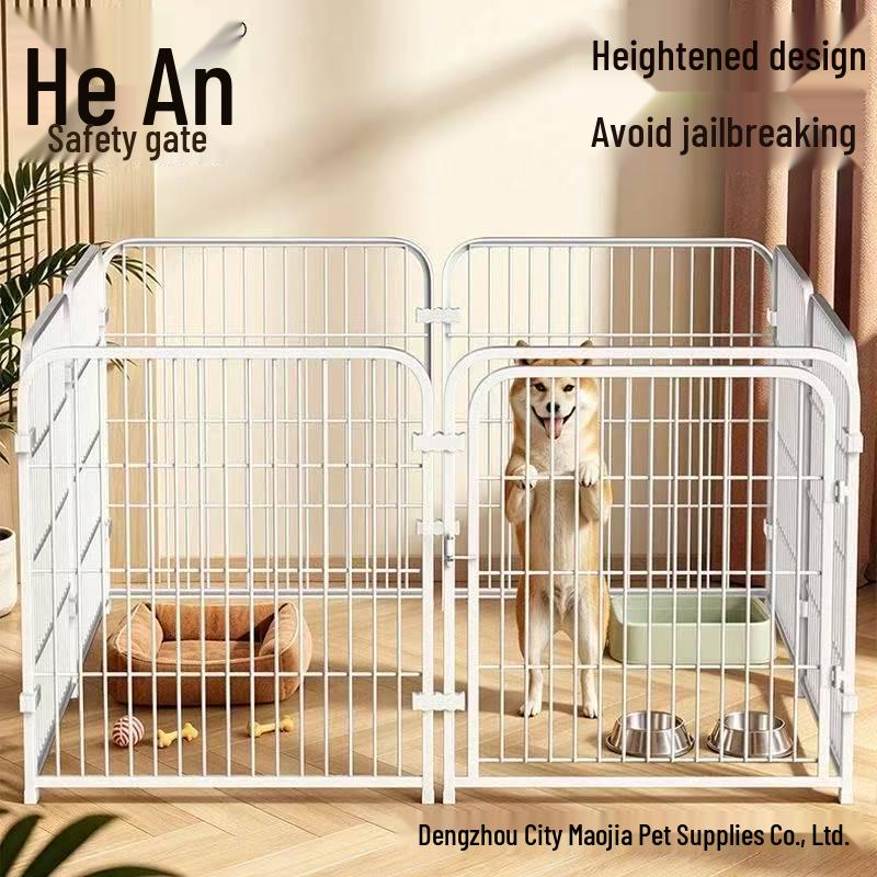 Adjustable Indoor Dog Cage and Fence for Small, Medium, and Large Dogs