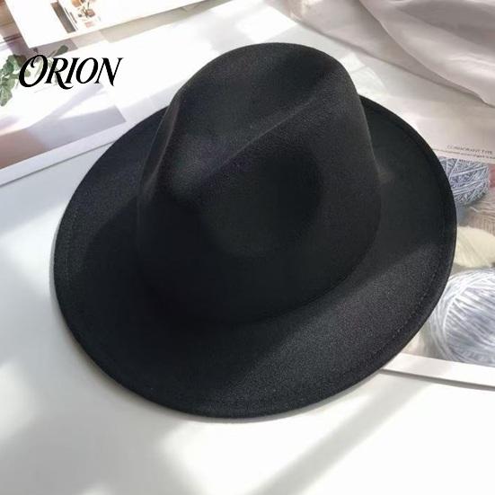 Trendig Daglig Användning Hatt Unisex Fedora Hatt, Kort Brätte Ullblandning Retro Panama Keps, Filt Vinter för Män Kvinnor 1920-tals Festkostym Sofistikerad Formell