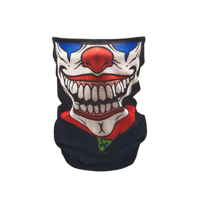 Cycling Men Scarf Halloween Ride Bandana Women Headscarf Ski Skull Half Face Mask Ghost Scarf Neck Hiking Scarves Masks