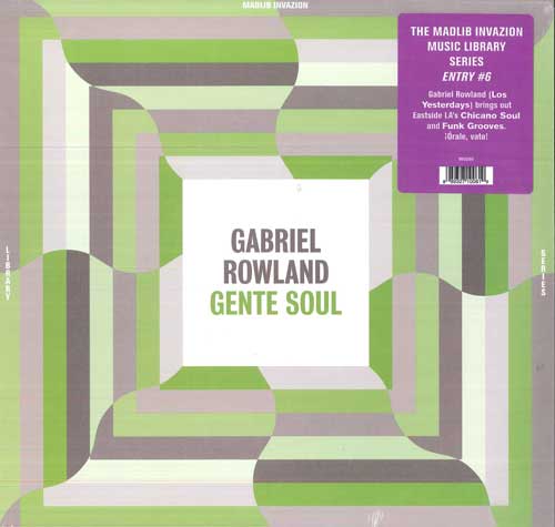

LP Record GABRIEL ROWLAND - Gente Soul MILS006 Madlib Invazion 2023 US Soul/Funk