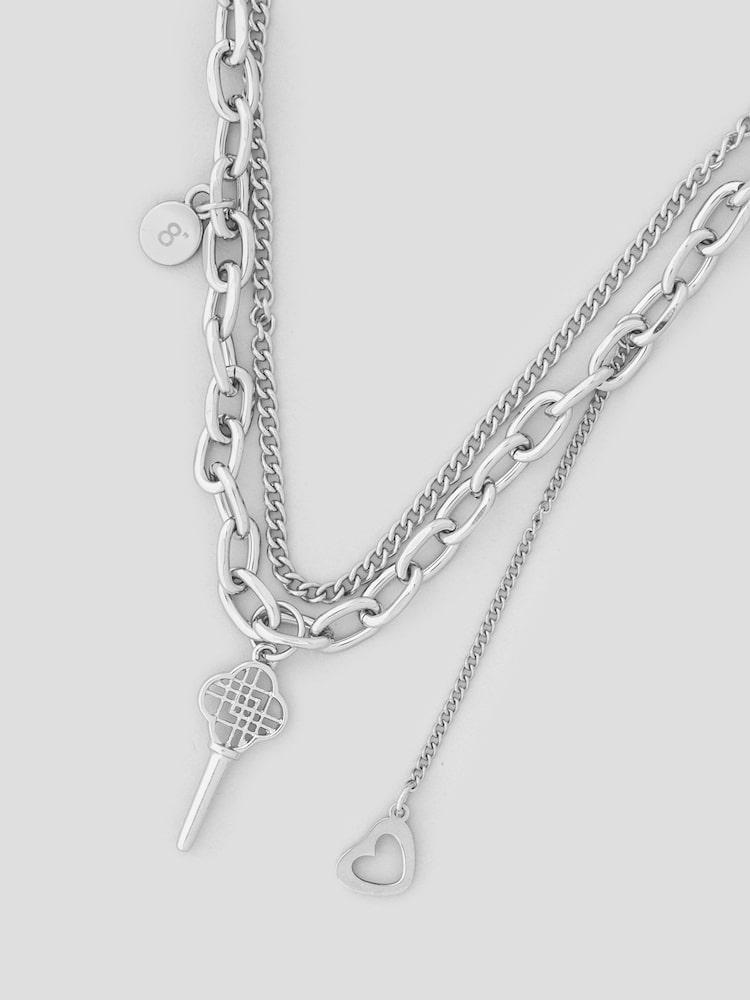 8SECONDS [HUNTR/X] Light Stick Necklace – Gray