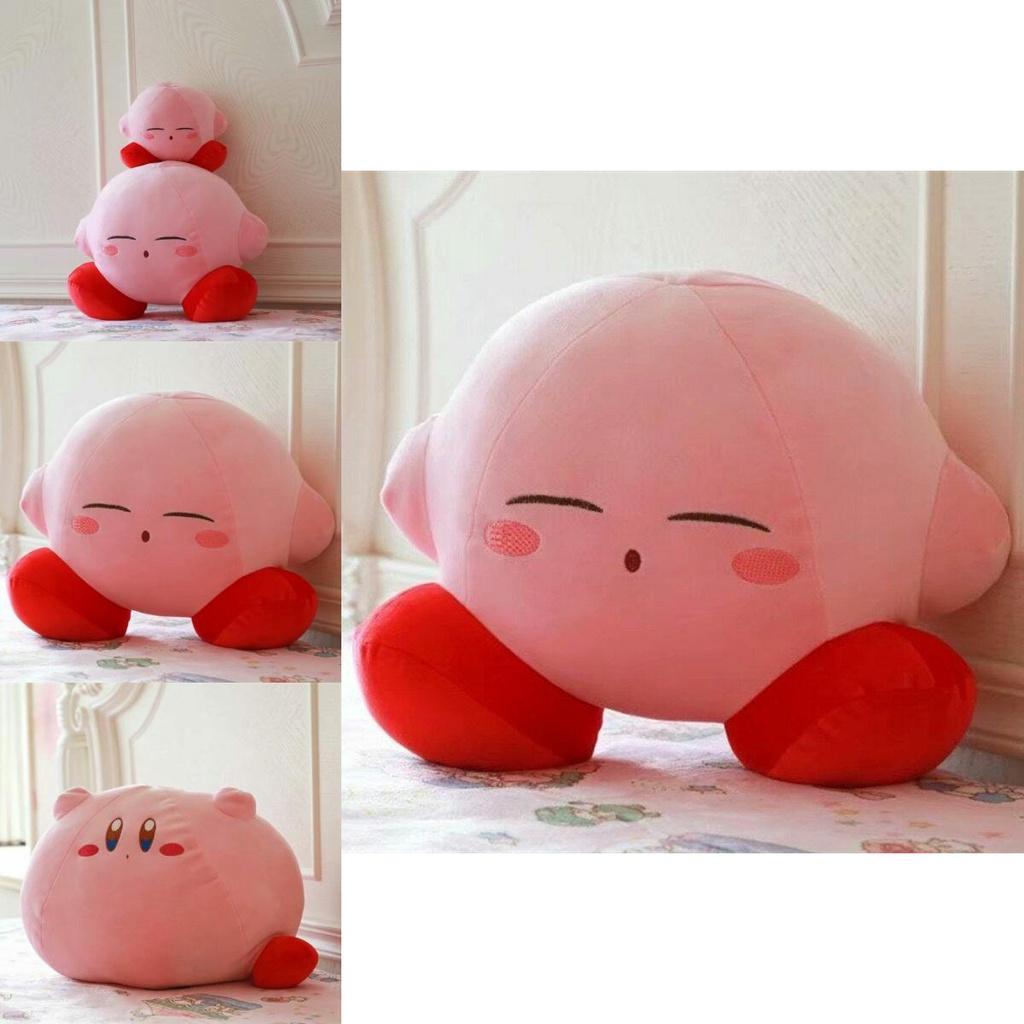 Entzückende Kirby Adventure Große Plüschpuppe Perfekt für Kindergeschenk und Heimdekoration