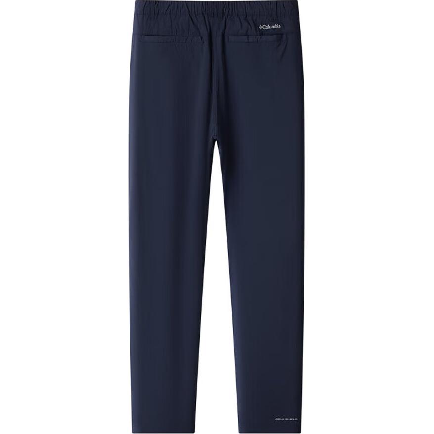 Columbia Outdoor Water-Resistant Sun Protection Stretch Comfortable Straight-Leg Casual Pants Men Bottoms Navy-Blue XE3384-464