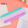 Relief Pencil Case Pop Case, Large Capacity Silicone Storage Bag, with Durable Pouch Bubble Toy Decompression Stationery for Kids School Office