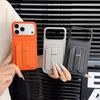 KEYSION Stoßfeste Handyhülle für iPhone 13 14 15 Pro Max 14 15 Plus Silikon+PC Kartensteckplatz Halter Tasche Ständer Rückseite