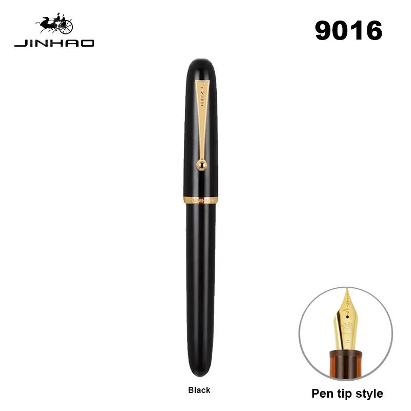 Jinhao 9016 Fountain Pen Acrylic Transparent Color Luxury Pens EF/F/M Extra Fine Nib Writing Office School Supplies Stationery