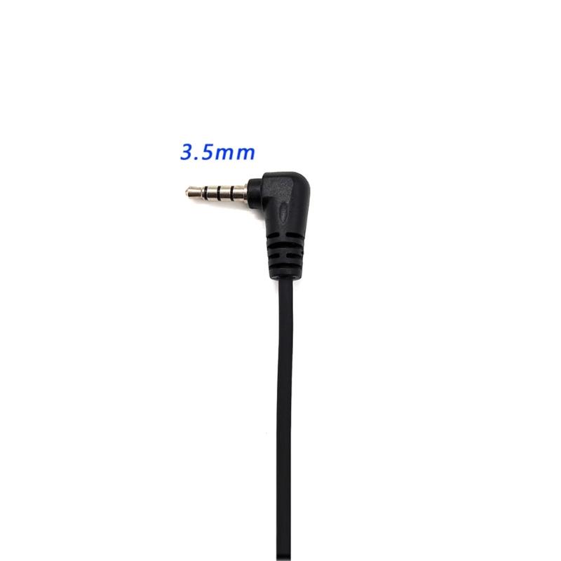 Universal 3.5mm Ear Hook Headset Featuring build  In Microphones  Hands frees  3.5mm Ear Hook Headset Simple Installs for 1s/2s/3