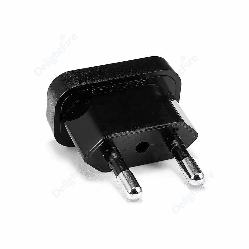 1pcs Power Plug Adapter US To EU Euro Europe Plug Power Plug Converter Travel Adapter China CN To EU Adapter Electrical Socket