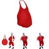 Loose Soft Elastic Closure Christmas Fake Belly For Male And Female