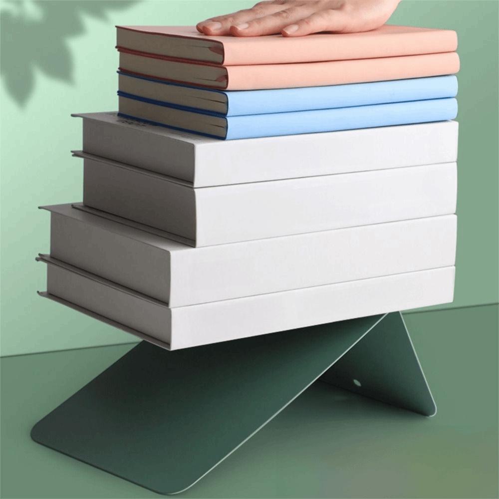 2Pcs Set Transparent Acrylic Book Holders Candy Color Book Organizer  Student Organizers