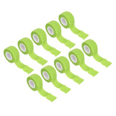 10 Stück Selbstklebende Wickel Selbsthaftende Kohäsive Bandage Athletische Kompressionsbandage Tape 1 Zoll x 2,2 Yards