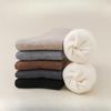 Wool Socks for Women, Thickened with Fleece, Warm and Super Soft, Autumn and Winter Double-needle Cashmere Mid-calf Socks