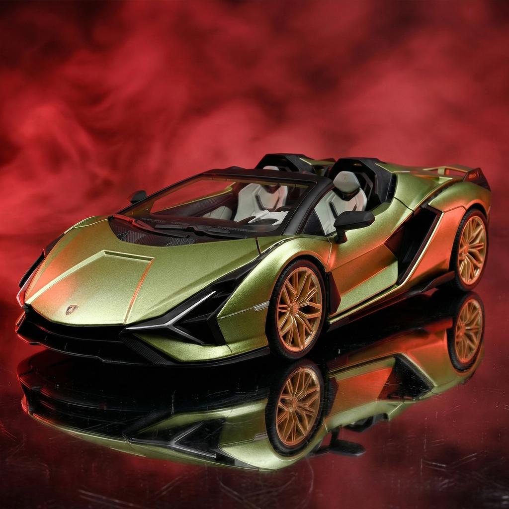 1:32 Lamborghini Sian Roadster Supercar Alloy Metal Diecast Model Car Home Decoration Desktop Display Ornaments Simulation Gifts