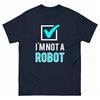 Captcha Im Not A Robot Graphic Tee Programmer Unisex Shirt Developer Gift For Tech Lovers Coder Humor Top