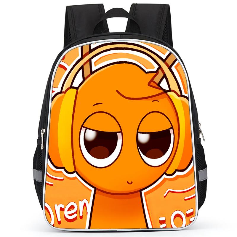 Rhythm Box Sprunki Hra Anime Batoh Studentský Školní Taška Počítačová Taška