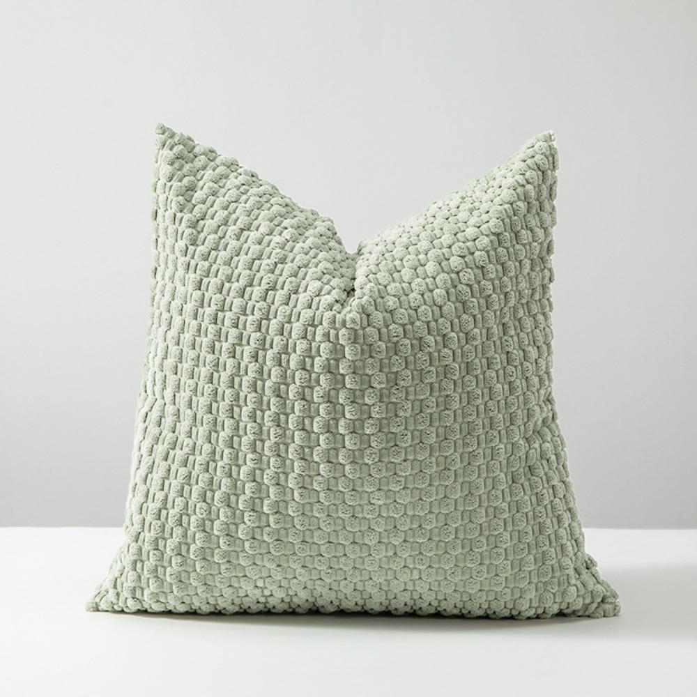 With Zipper Pillowcase Corduroy Plush Pillow Case Fashion Cushion Cases  Christmas Day