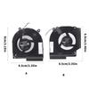 CPU GPU Cooling Fan Notebook Cooling Metal Heat Dissipation Fan for 16-R 12V MG75091V1-C180-S9A Laptop Notebook