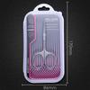 Third-Gen Dead Skin Nippers with Ukrainian Stainless Steel, Front-Set Elbow, Easy-Cut Manicure Scissors