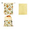 Reusable Beeswax Bread Bags Beeswax Coated Large Capacity Sourdough Bread Bags Freshness Preservation Lock Closure