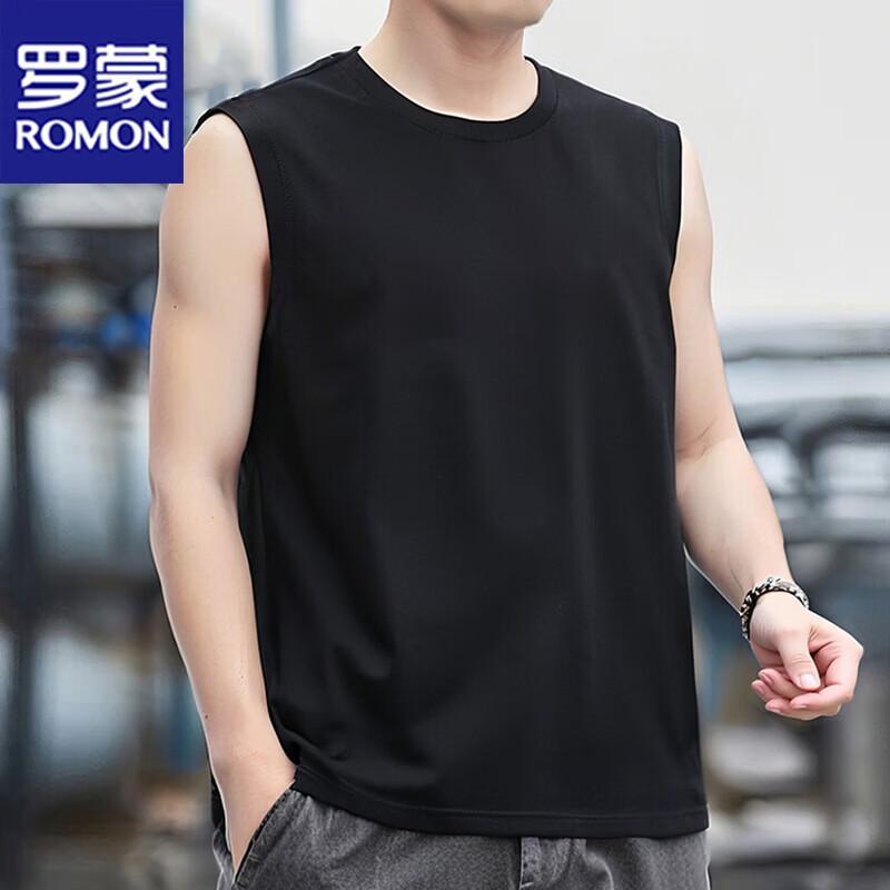 ROMON Men s Casual Sleeveless Vest L