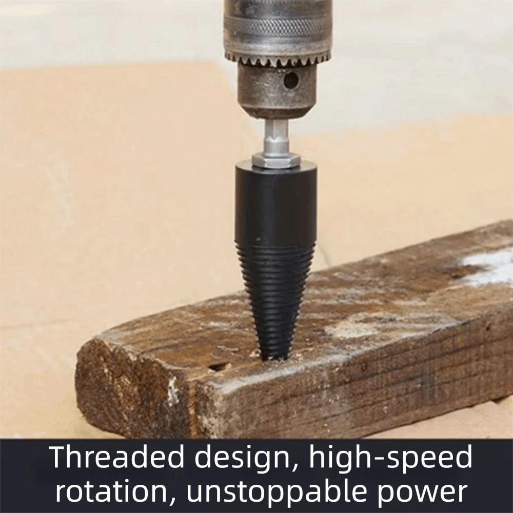 4 Stück 32mm 42mm 50mm Holzspalter Bohrer Bit Set Brennholz Spaltbohrer Handbohrmaschinen