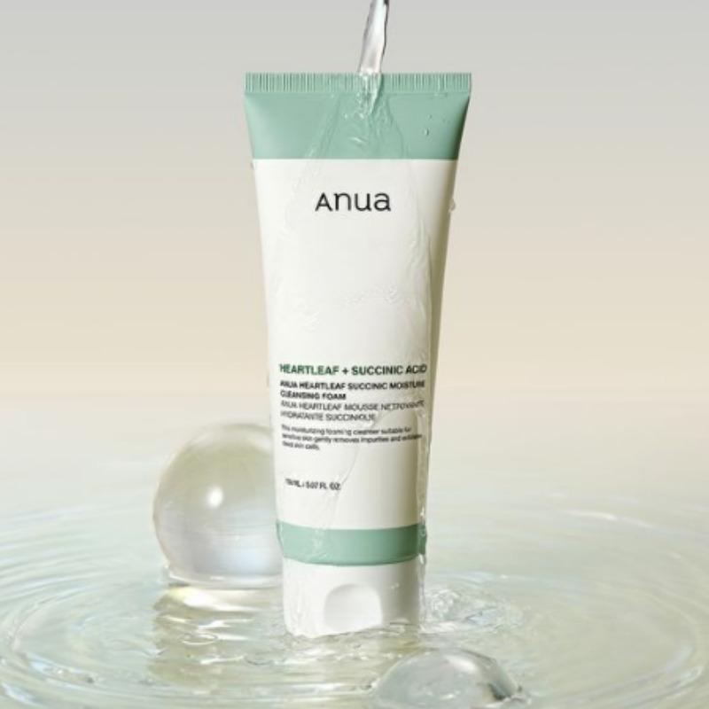 Anua Houttuynia Cordata Succynic Moisture Cleansing Foam 150ml