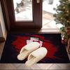 Stadt Chiefs Emblem Bedruckter Teppich für Büro, Stuhlunterlage, Dekorativer Teppich Bodenmatte, Große Größe Fan Geschenke Weihnachtsgeschenke