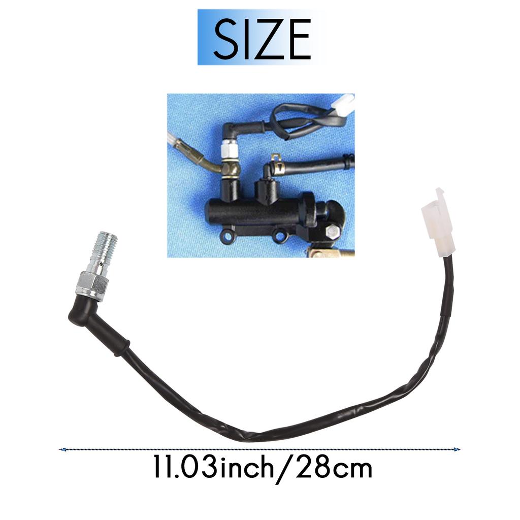 Universal Motorcycle Hydraulic Brake Pressure Rear Light Switch Hollow Bolt Accessories