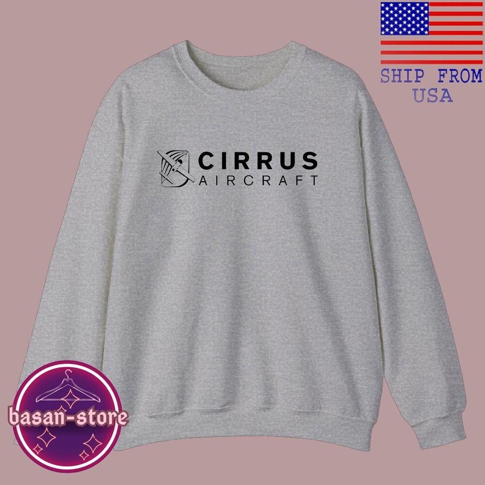 Cirrus Aircraft Grey Size S3XL Unisex T-Shirt L