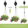 Retractable & Height-Adjustable Garden Hook, Creative Hanging Tool for Flower Pots, Bird Cages & Plant Baskets, Home Decoration