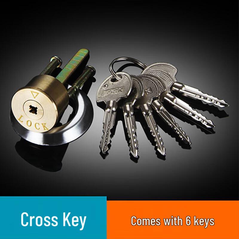 Moufou Universal Brass Core Anti-theft Door Lock Cylinder
