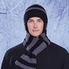 Wintermütze Schal Anzug Herren Damen Outdoor Winddicht Ohrenschutz Pullover Kaschmir Warm Gestrickte Wollmütze