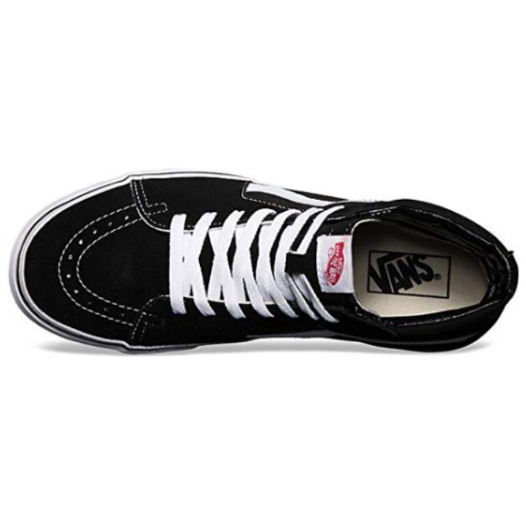 Vans Sk8-Hi Black Unisex Sneakers White VN000D51B8C