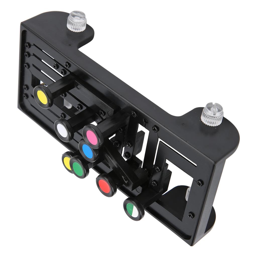 Gitaar Leersysteem Onderwijshulpmiddel Helper Folk Ukulele Akkoordtraining voor BeginnerZwart