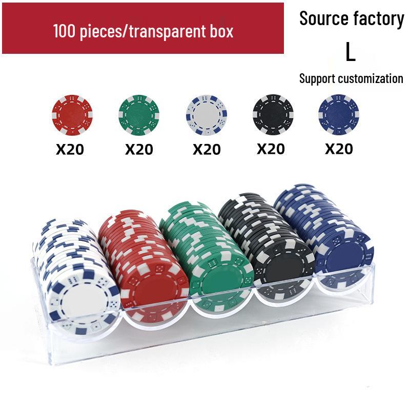 Набор для покера Техасский Холдем из 300 фишек: Фишки, Карты и Жетоны для Карточного Зала и Маджонга