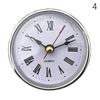 1Pcs Classic Clock Craft Quartz Movement Dia.65mm Round Clocks Insert Roman Number Little Clock Arabic Numbers Wall Decor