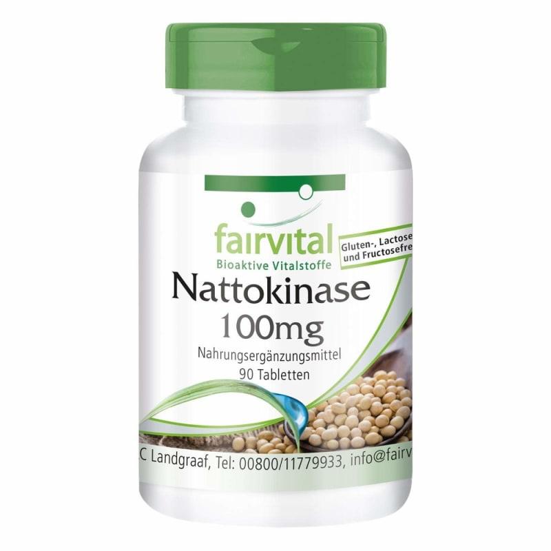

Fairvital Nattokinase 100 mg 90 Tablets