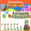 My Singing Monster Party Banner Set With Monster Balloons For Birthday Celebration Decor