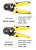 HSC8 6-4 Tubular Terminal Crimping Pliers - Sleeve Type, Manual Crimping Tool