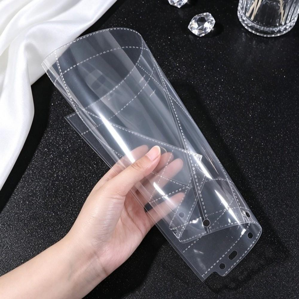 10pcs Single Side Binder Card Sleeves Pages 11 Holes Card Storage Sheets  4/6/7 Inch Postcards