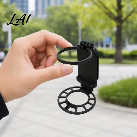 Foldable Can Holder Belt Drink with Stable Buckle Anti-Slip Hands Free Beverage Spill Proof Cup Carrier Clip Waist Caddy Portable Outdoor
