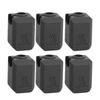6Pcs Hotend Silicone Case Fit for SNAPMAKER U1 3D Printer High Temperature Proof Insulated Cover Sleeve Replacement