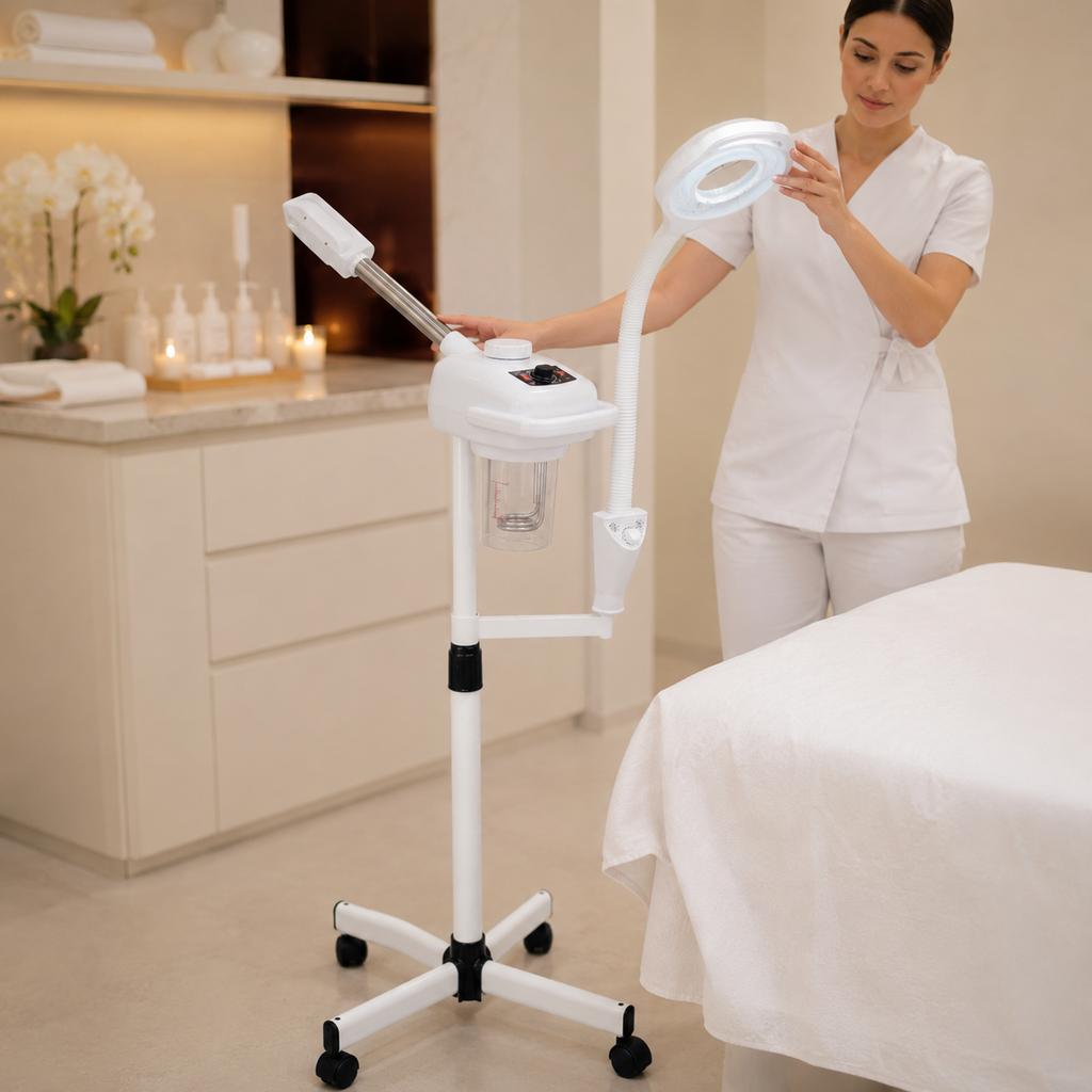 Cosmetic Vapozon with Magnifying Lamp 2 in 1 with Ozone Calissimo