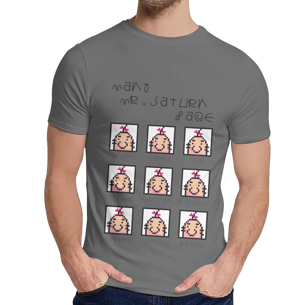 O Neck Many Face Earthbound Mother Rpg T Shirt Crazy For Male Natural Cotton La