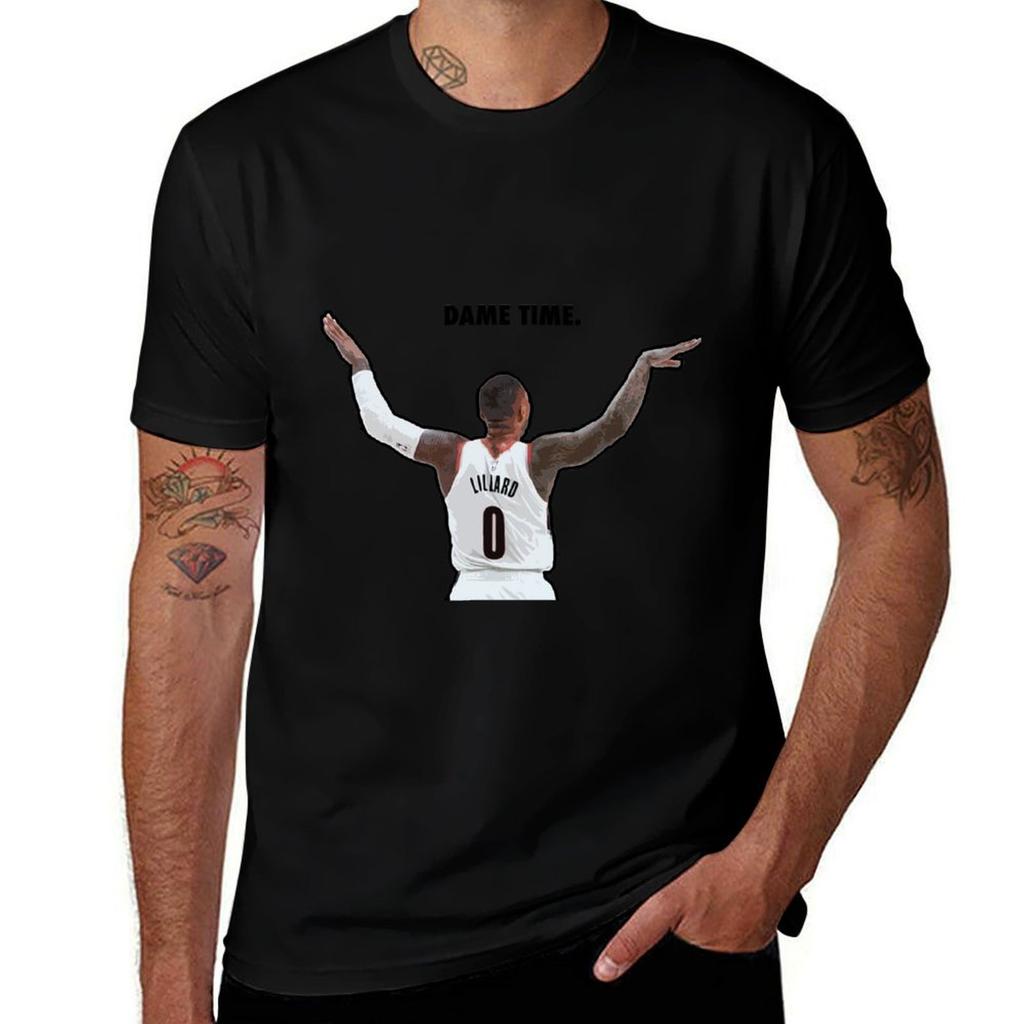 T-shirt Damian Lillard Funzionale Casual Manica Corta