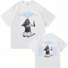 Supernatural Graphic Print Tshirts Dean Winchester Cotton Tops Humorous Trendy Short Sleeve Round Collar Tees Oversized TShirt