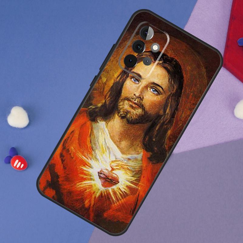 

Чехол God Jesus Для Samsung Galaxy A14 A56 A36 A26 A16 A06 A54 A34 A12 A32 A52 A13 A33 A53 A15 A35 A55 Samsung A12