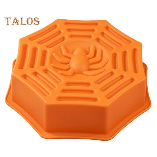 Halloween-Backform, Kürbis, Spinne, Eule, Totenkopf-Form, antihaftbeschichtet, spülmaschinenfest, für Schokolade, Süßigkeiten, Kuchen, Gelee, Küchenhelfer